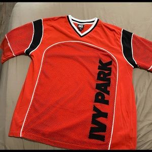 Ivy Park over sized red shirt